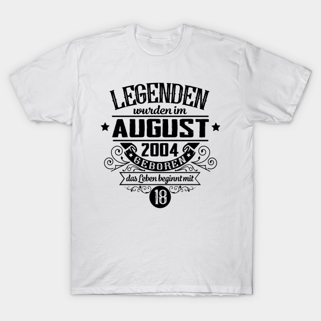 18. Geburtstag Sprüche zur Volljährigkeit Geschenkideen TShirt